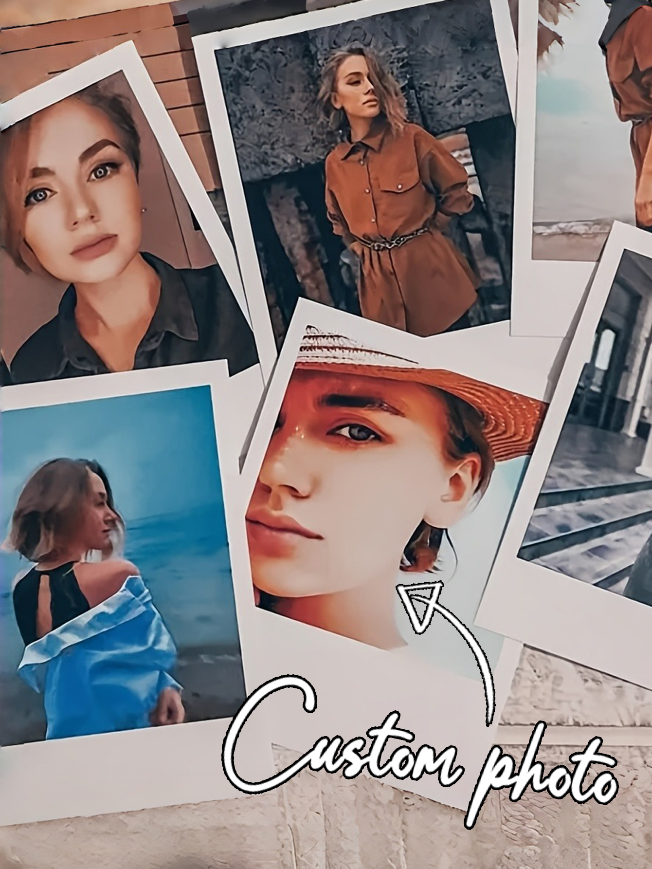 Custom photo cards, room decor keepsakes, personalized couple photos, DIY birthday and Christmas gifts, anniversary mementos